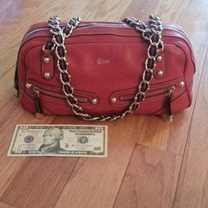 Gucci leather shoulder bag